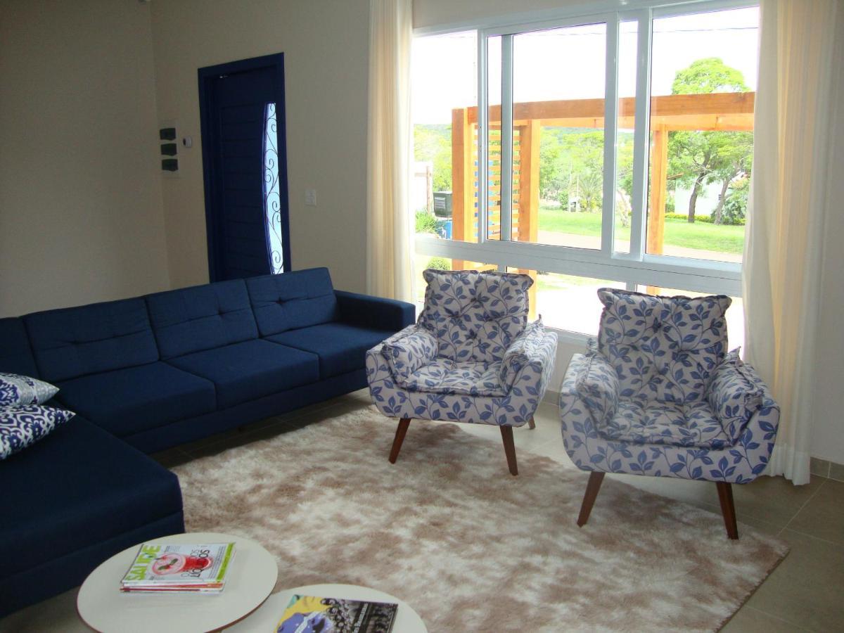 Minha Casinha Azul Na Represa Villa Paranapanema Buitenkant foto