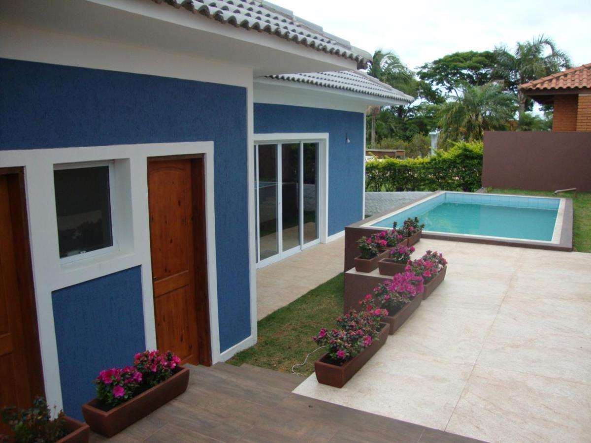 Minha Casinha Azul Na Represa Villa Paranapanema Buitenkant foto