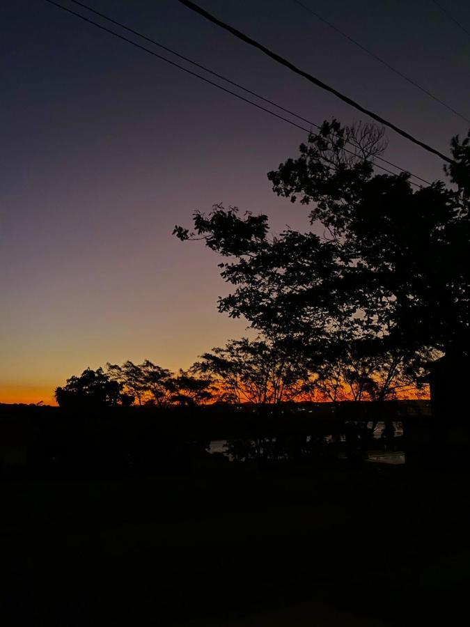 Minha Casinha Azul Na Represa Villa Paranapanema Buitenkant foto