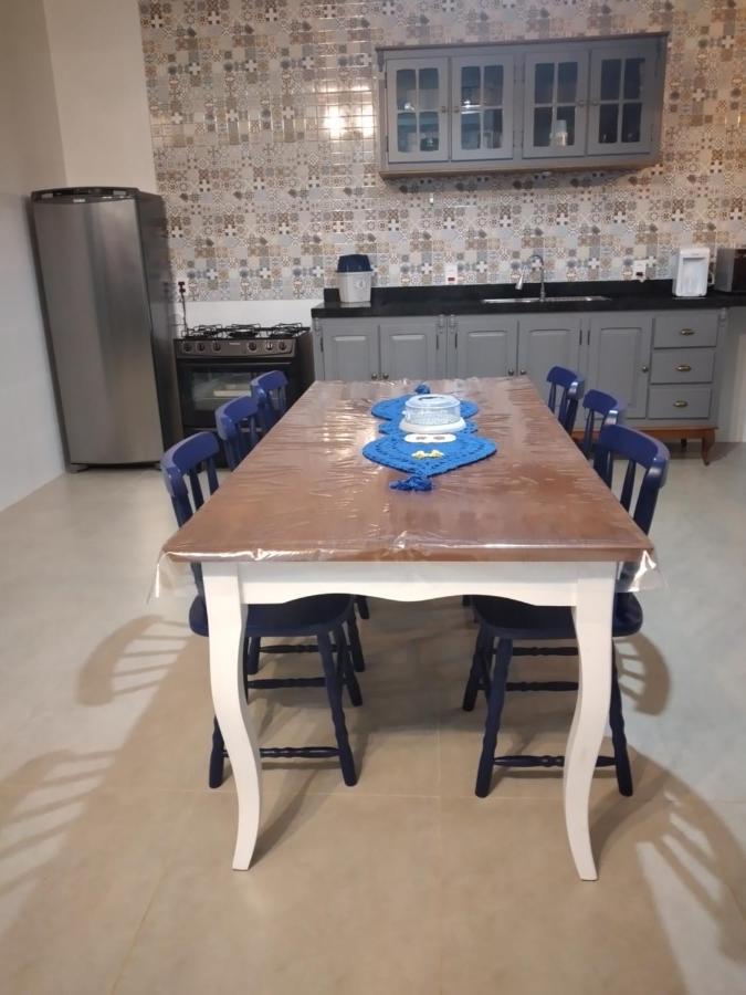 Minha Casinha Azul Na Represa Villa Paranapanema Buitenkant foto