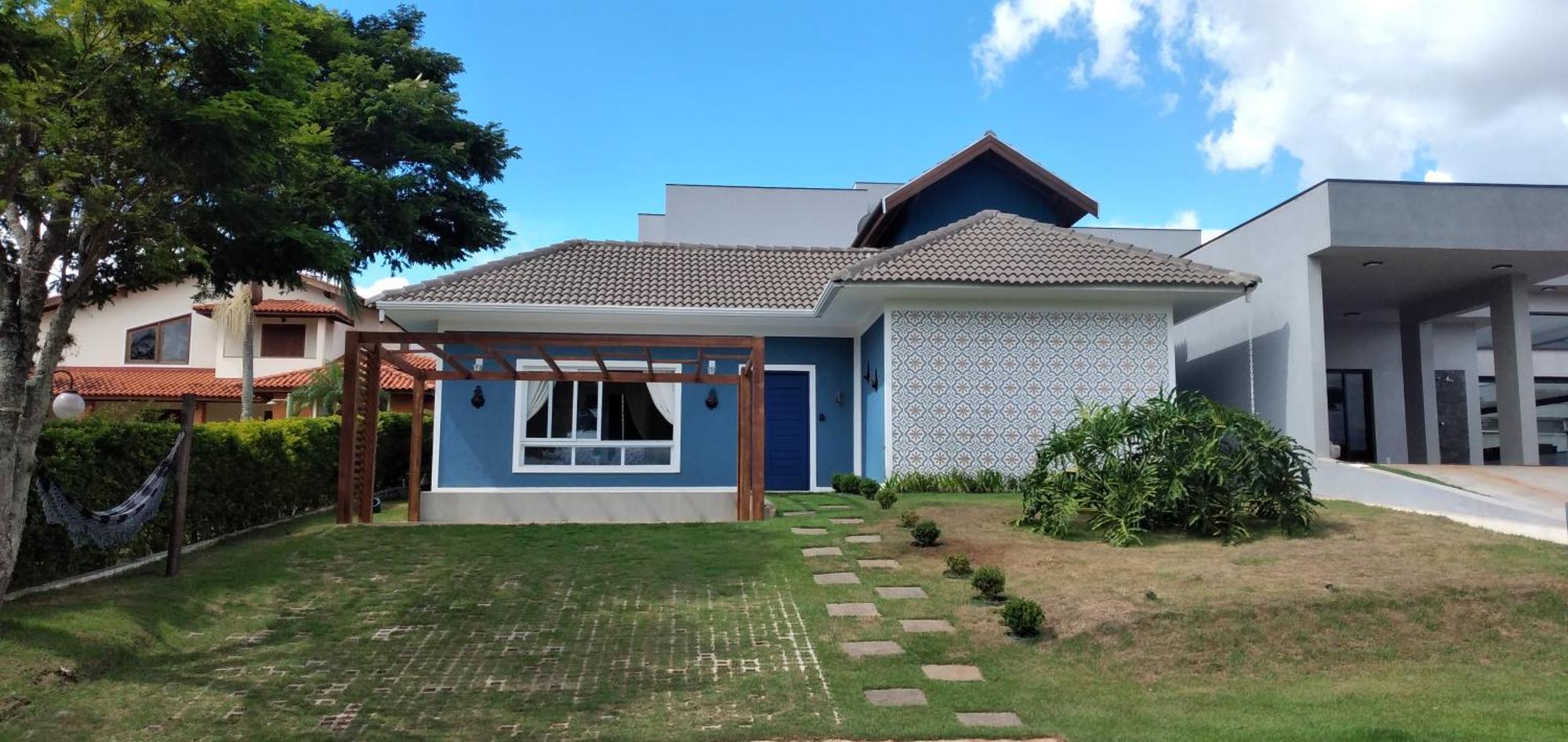Minha Casinha Azul Na Represa Villa Paranapanema Buitenkant foto